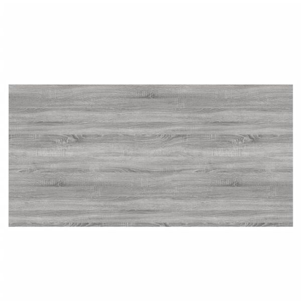 vidaXL Ράφια Τοίχου 4 τεμ. Γκρι Sonoma 80x40x1,5 εκ. Επεξεργ. Ξύλο