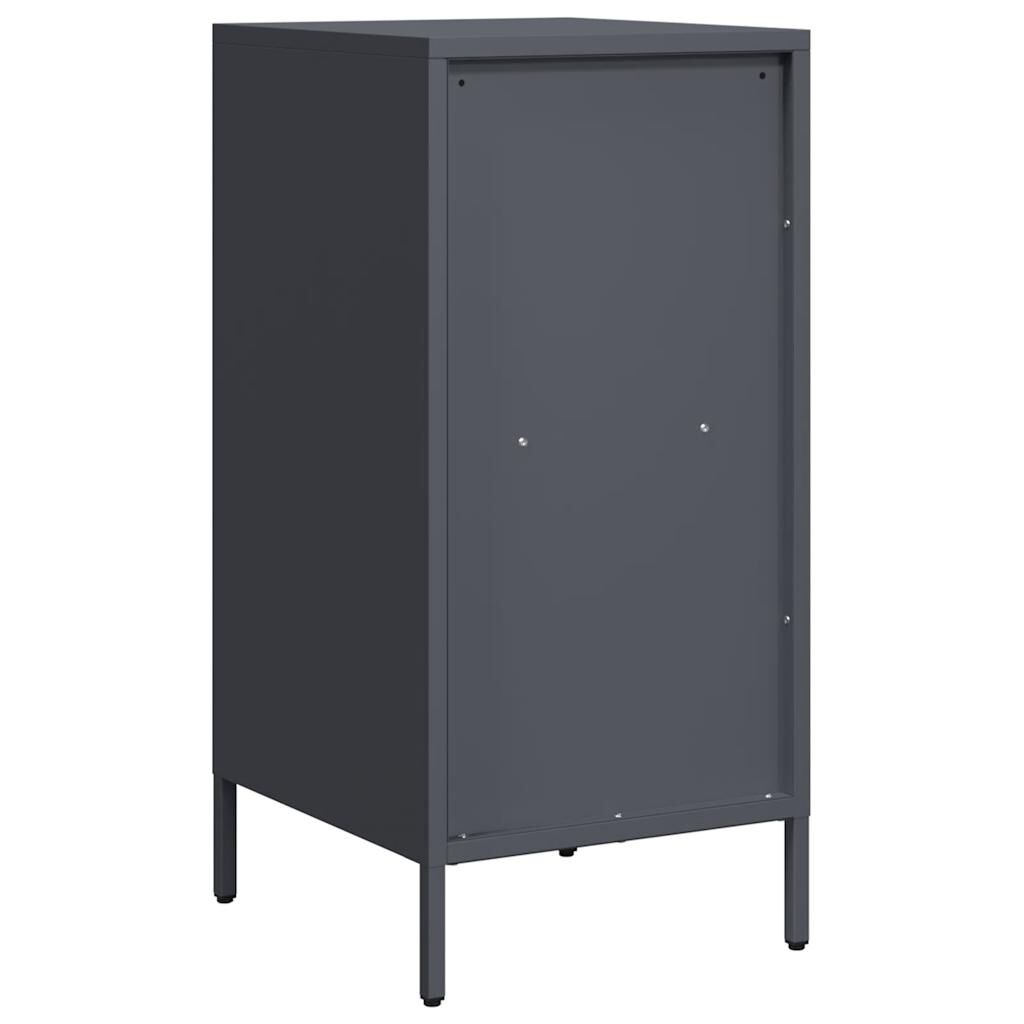 vidaXL Ντουλάπι Ανθρακί 35x39x73,5 εκ. από Χάλυβα Ψυχρής Έλασης