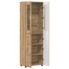 vidaXL Highboard Artisan Oak 60 x 35 x 182 &epsilon;&kappa;. &Epsilon;&pi;&epsilon;&xi;&epsilon;&rho;&gamma;&alpha;&sigma;&mu;έ&nu;&omicron; &xi;ύ&lambda;&omicron;