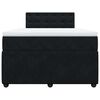 vidaXL &Kappa;&rho;&epsilon;&beta;ά&tau;&iota; Boxspring &mu;&epsilon; &Sigma;&tau;&rho;ώ&mu;&alpha; &Mu;&alpha;ύ&rho;&omicron; 120 x 200 &epsilon;&kappa;. &Beta;&epsilon;&lambda;&omicron;ύ&delta;&iota;&nu;&omicron;
