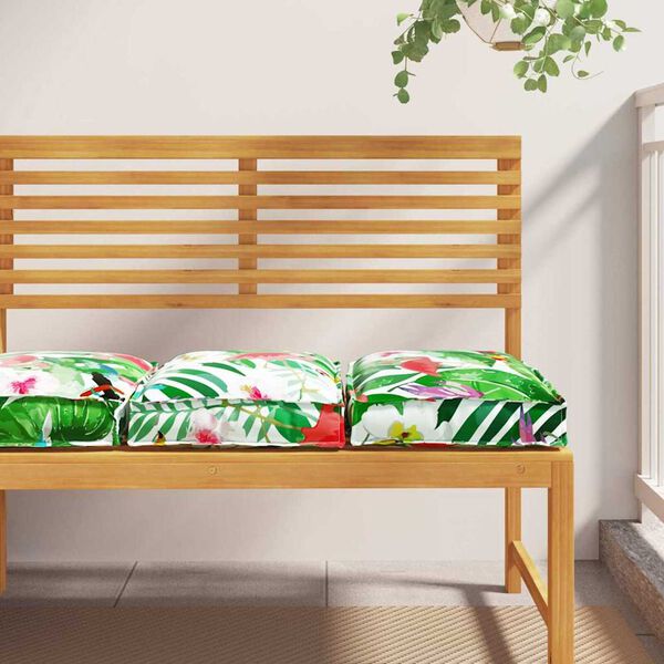 vidaXL Μαξιλάρι παλέτας για κάθισμα 2 pcs Πολύχρωμο 40 x 40 x 8 εκ.