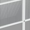vidaXL Κλουβί Πουλιών Γκρι 215 x 78 x 200 εκ. από Γαλβανισμένο Χάλυβα