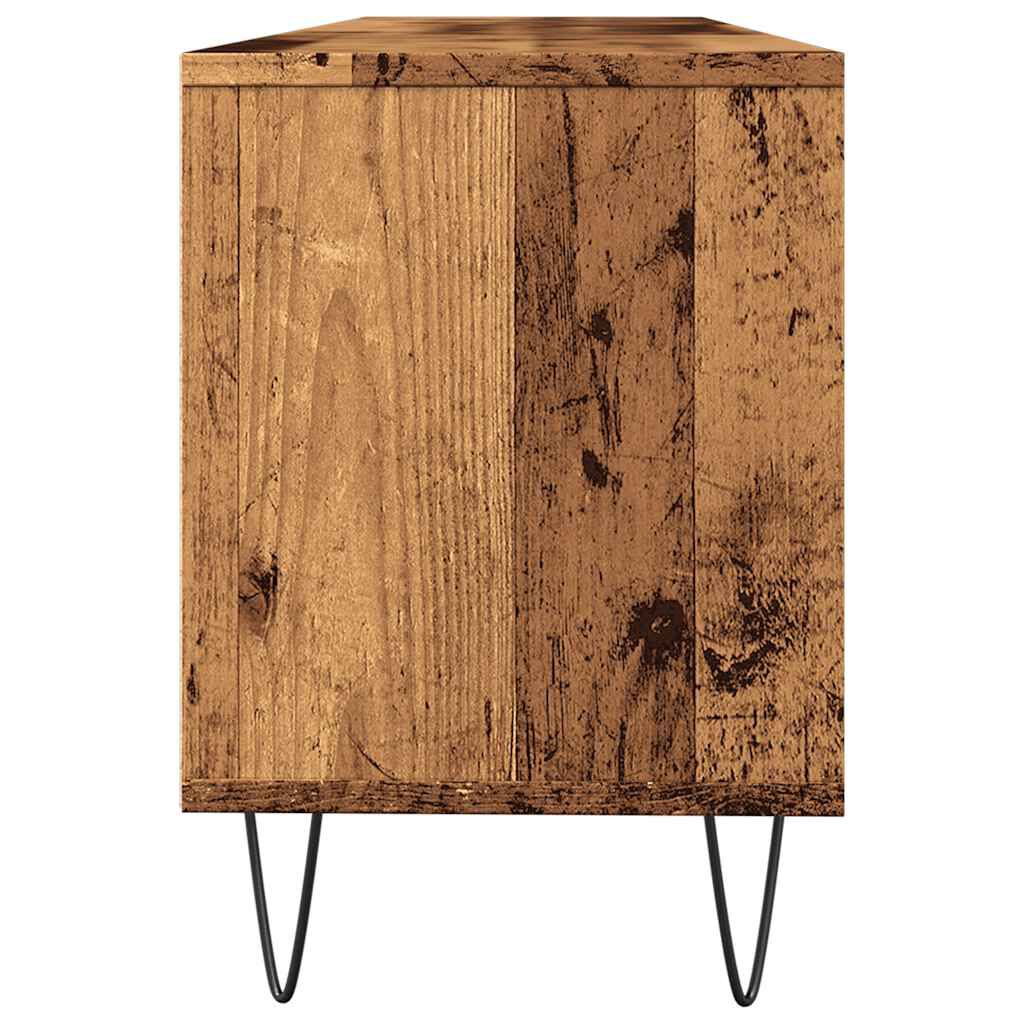 vidaXL Έπιπλο Τηλεόρασης Παλιό Ξύλο 150x30x44,5 εκ. Επεξεργασμένο Ξύλο