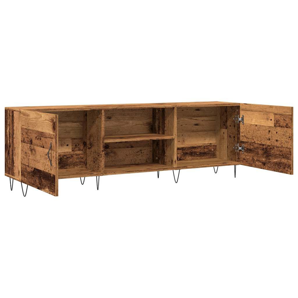 vidaXL Έπιπλο Τηλεόρασης Παλιό ξύλο 150x30x50 εκ. Επεξεργασμένο Ξύλο