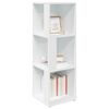 vidaXL Ντουλάπι Γωνία Λευκό 33 x 33 x 100 εκ. από Επεξ. Ξύλο