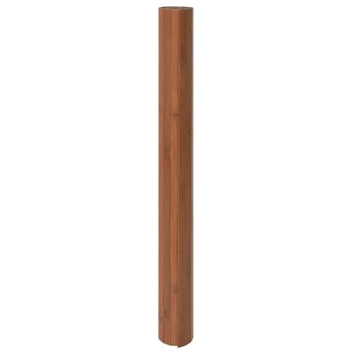 vidaXL Χαλί Ορθογώνιο Καφέ 70 x 400 εκ. Μπαμπού