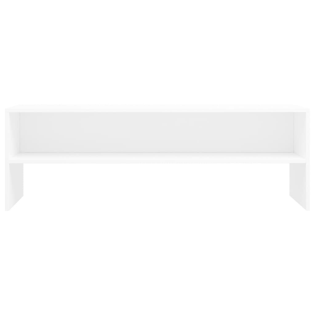 vidaXL Έπιπλο Τηλεόρασης Λευκό 120 x 40 x 40 εκ. από Επεξ. Ξύλο