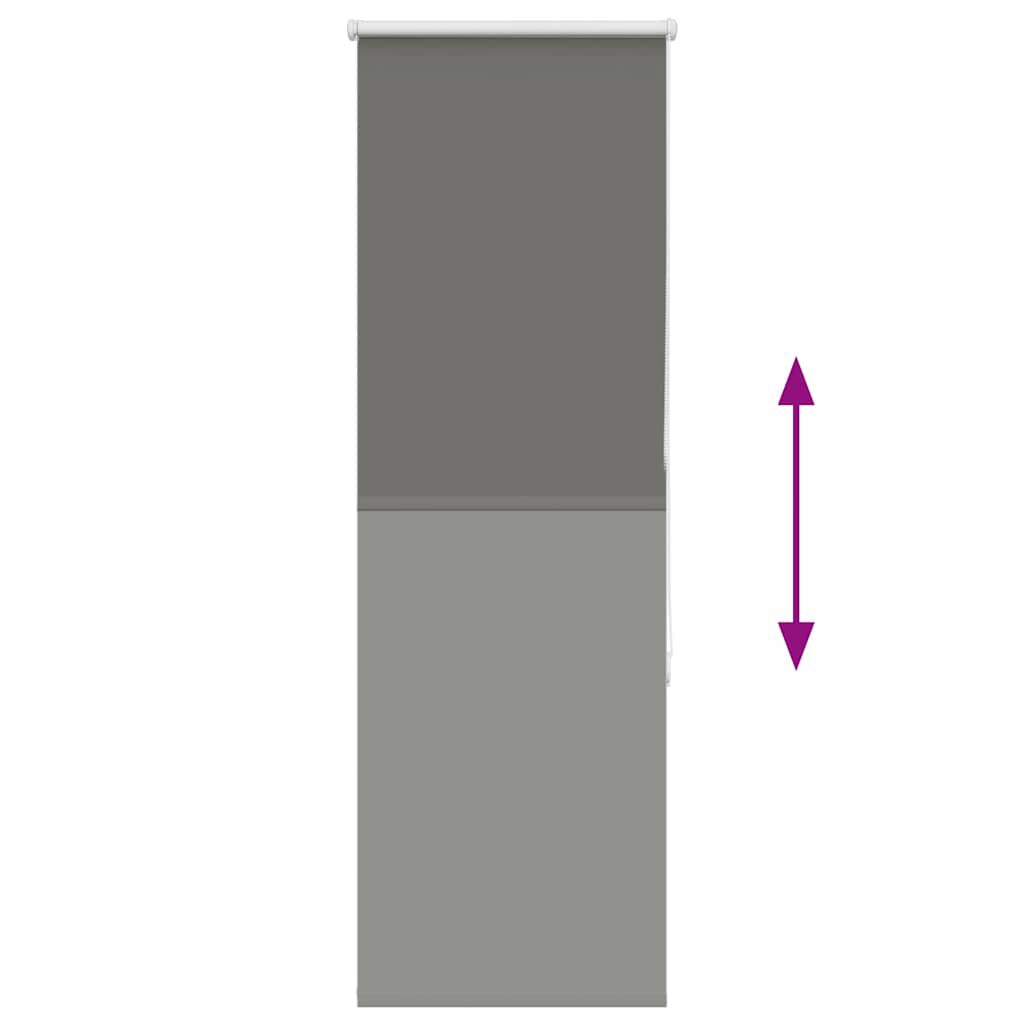 vidaXL Ρολέρ Μπλακάουτ γκρί 40x175 cm Πλάτος υφάσματος 35,7 cm