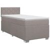 vidaXL &Kappa;&rho;&epsilon;&beta;ά&tau;&iota; box spring &mu;&epsilon; &sigma;&tau;&rho;ώ&mu;&alpha; Taupe 90 x 200 cm Ύ&phi;&alpha;&sigma;&mu;&alpha;