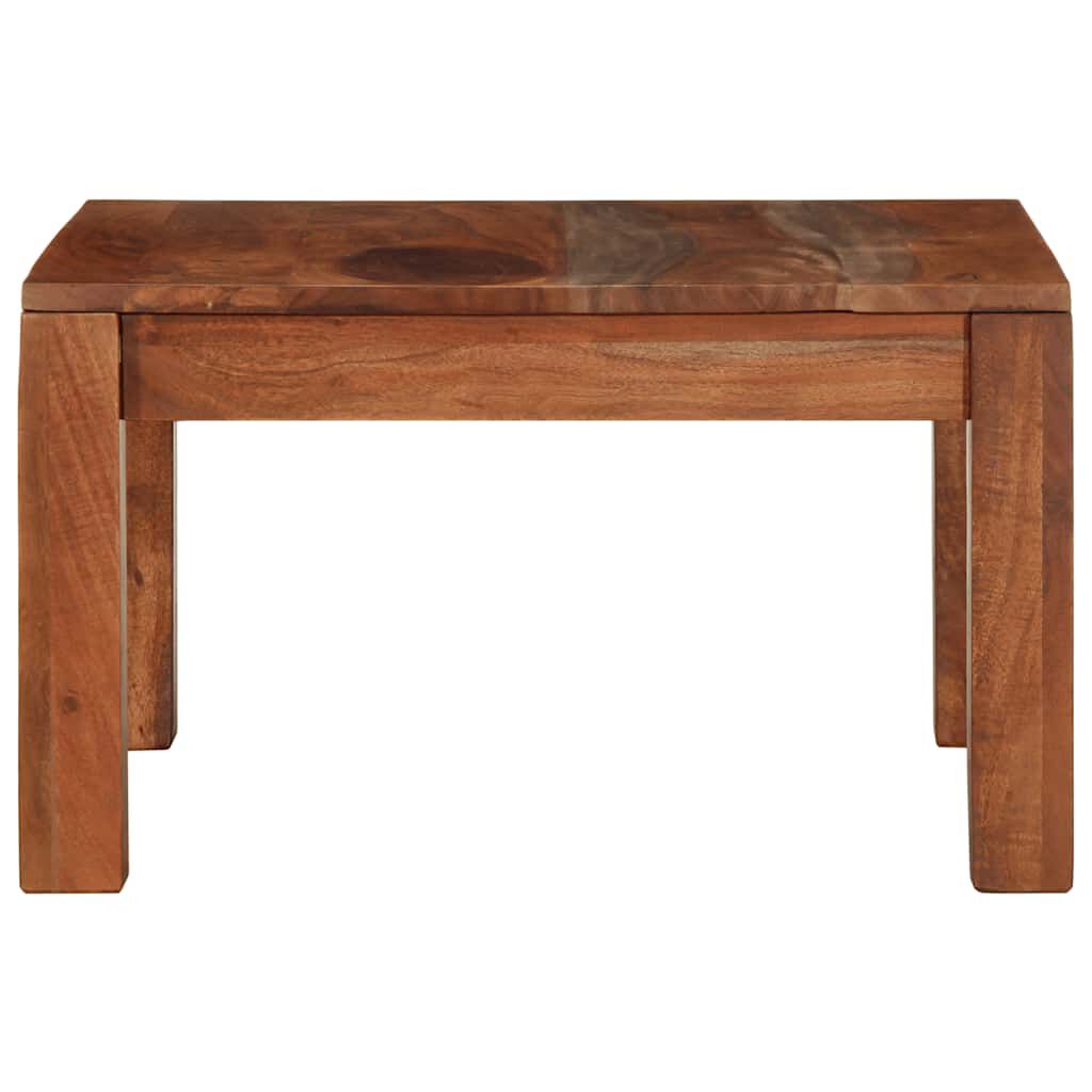 vidaXL Τραπεζάκι σαλονιού 60x60x35 cm μασίφ ξύλο ακακίας