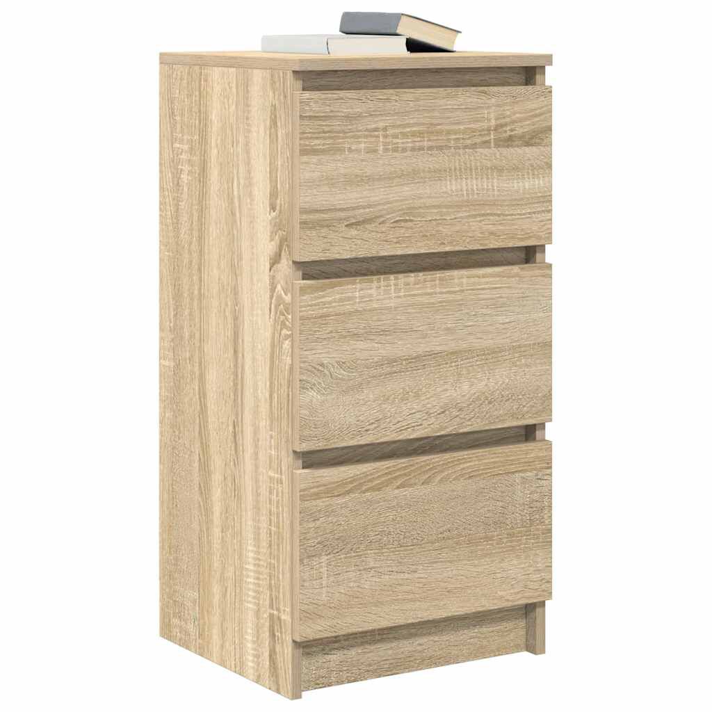 vidaXL Ραφιέρα Sonoma Δρυς 37,5x35x76 εκ. από Επεξεργ. Ξύλο