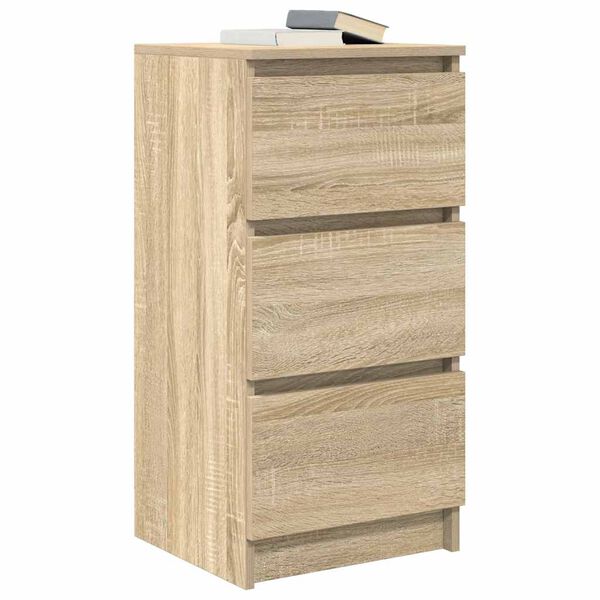 vidaXL Ραφιέρα Sonoma Δρυς 37,5x35x76 εκ. από Επεξεργ. Ξύλο