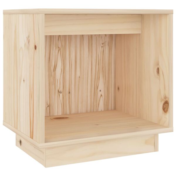 vidaXL Κομοδίνο 40 x 30 x 40 εκ. από Μασίφ Ξύλο Πεύκου