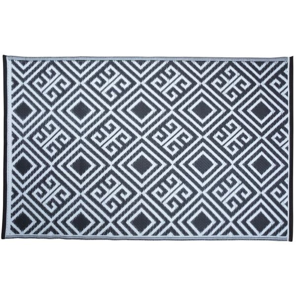 Esschert Design Χαλί Εξωτερικού Χώρου Σχέδιο Γραφικά 120x186 εκ. OC12