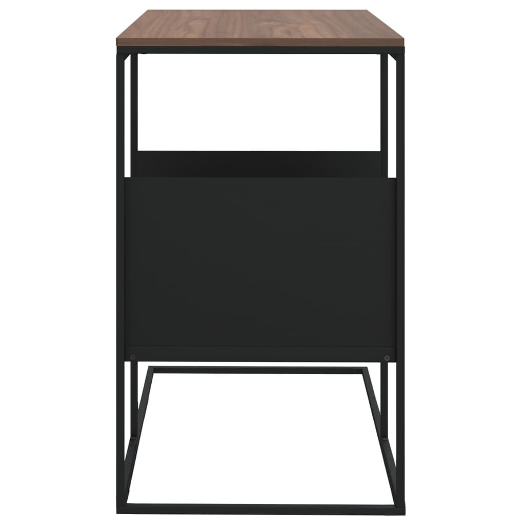 vidaXL Τραπέζι Βοηθητικό Μαύρο 55x36x59,5 εκ. από Επεξεργασμένο Ξύλο