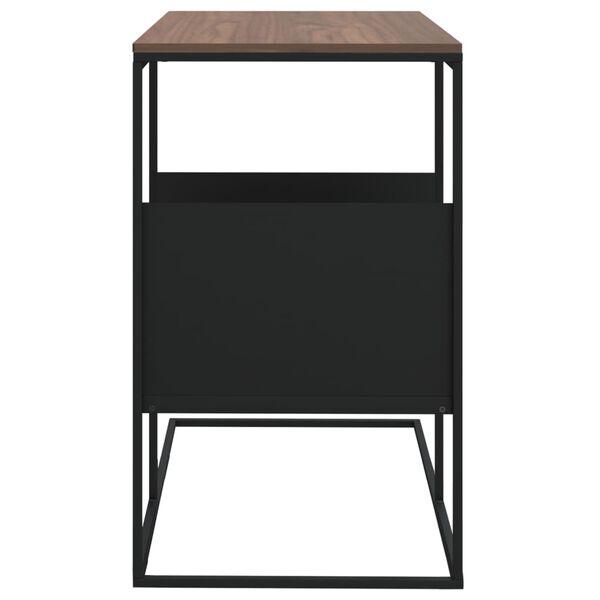 vidaXL Τραπέζι Βοηθητικό Μαύρο 55x36x59,5 εκ. από Επεξεργασμένο Ξύλο