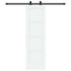 vidaXL &Sigma;&upsilon;&rho;ό&mu;&epsilon;&nu;&eta; &Pi;ό&rho;&tau;&alpha; 61 x 198,5 cm &Epsilon;&pi;&epsilon;&xi;&epsilon;&rho;&gamma;&alpha;&sigma;&mu;έ&nu;&omicron; &Xi;ύ&lambda;&omicron; &Lambda;&epsilon;&upsilon;&kappa;ό &kappa;&alpha;&iota; &Mu;&alpha;ύ&rho;&omicron;