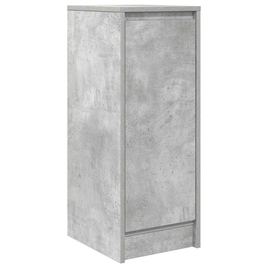 vidaXL Ντουλάπι Γκρι Σκυροδέματος 29,5x34x76 εκ. Επεξεργασμένο Ξύλο