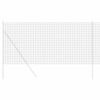 vidaXL Φράχτης Εuro Γκρι 1.2 x 10 m Σίδηρος με επικάλυψη PVC