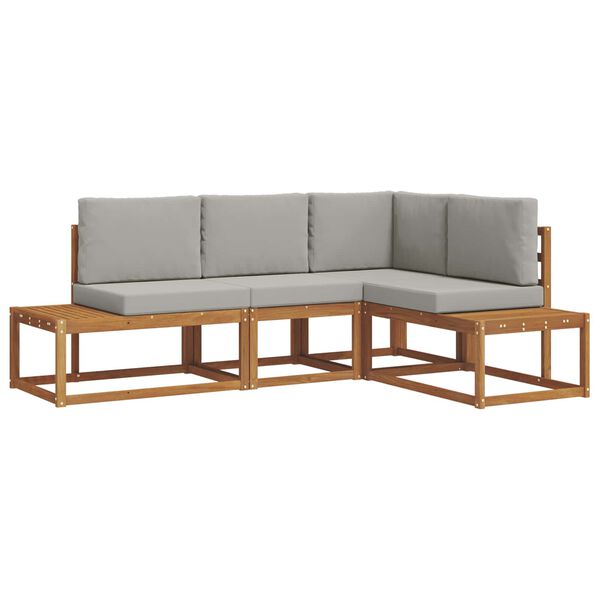 vidaXL &Sigma;&epsilon;&iota;&rho;ά &Kappa;&alpha;&nu;&alpha;&pi;έ &Epsilon;&xi;&omega;&tau;&epsilon;&rho;&iota;&kappa;&omicron;ύ 4 &Tau;&epsilon;&mu;ά&chi;&iota;&omicron; &Phi;&upsilon;&sigma;&iota;&kappa;ό &kappa;&alpha;&iota; &Alpha;&nu;&omicron;&iota;&chi;&tau;ό &Gamma;&kappa;&rho;&iota;