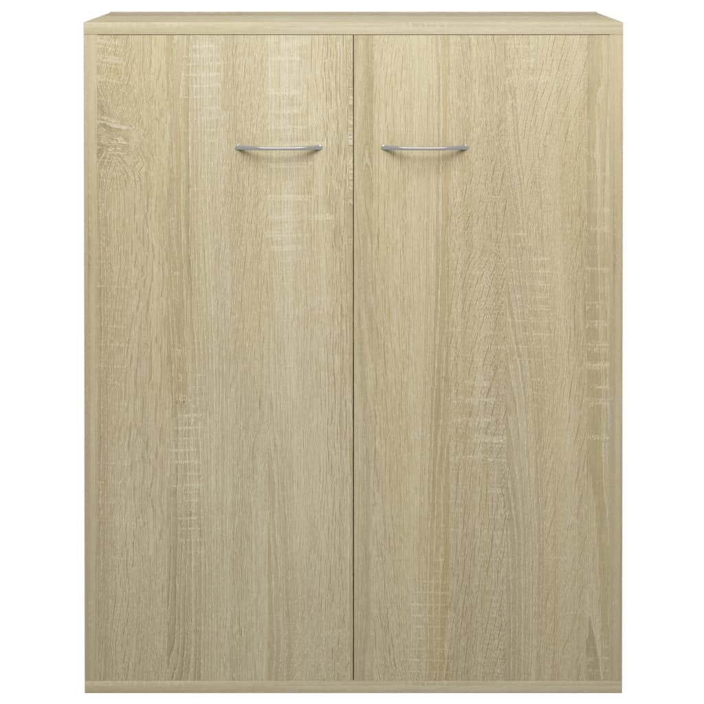 vidaXL Ντουλάπι Sonoma Δρυς 60 x 30 x 75 εκ. από Επεξ. Ξύλο