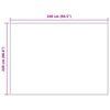 vidaXL &Kappa;&omicron;&upsilon;&beta;έ&rho;&tau;&alpha; &Kappa;&alpha;&mu;&eta;&lambda;&omicron;&pi;ά&rho;&delta;&alpha;&lambda;&eta; 240 x 220 cm &Mu;&alpha;&lambda;&lambda;ί