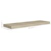 vidaXL Ράφια Τοίχου 4 τεμ. Χρώμα Δρυός 80 x 23,5 x 3,8 εκ. MDF