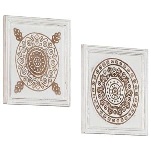 vidaXL &Delta;&iota;&alpha;&kappa;ό&sigma;&mu;&eta;&sigma;&eta; &Tau;έ&chi;&nu;&eta;&sigmaf; 2 &tau;&mu;&chi;. 40 x 40 x 1,5 cm &Kappa;&alpha;&phi;έ &kappa;&alpha;&iota; &Lambda;&epsilon;&upsilon;&kappa;ό
