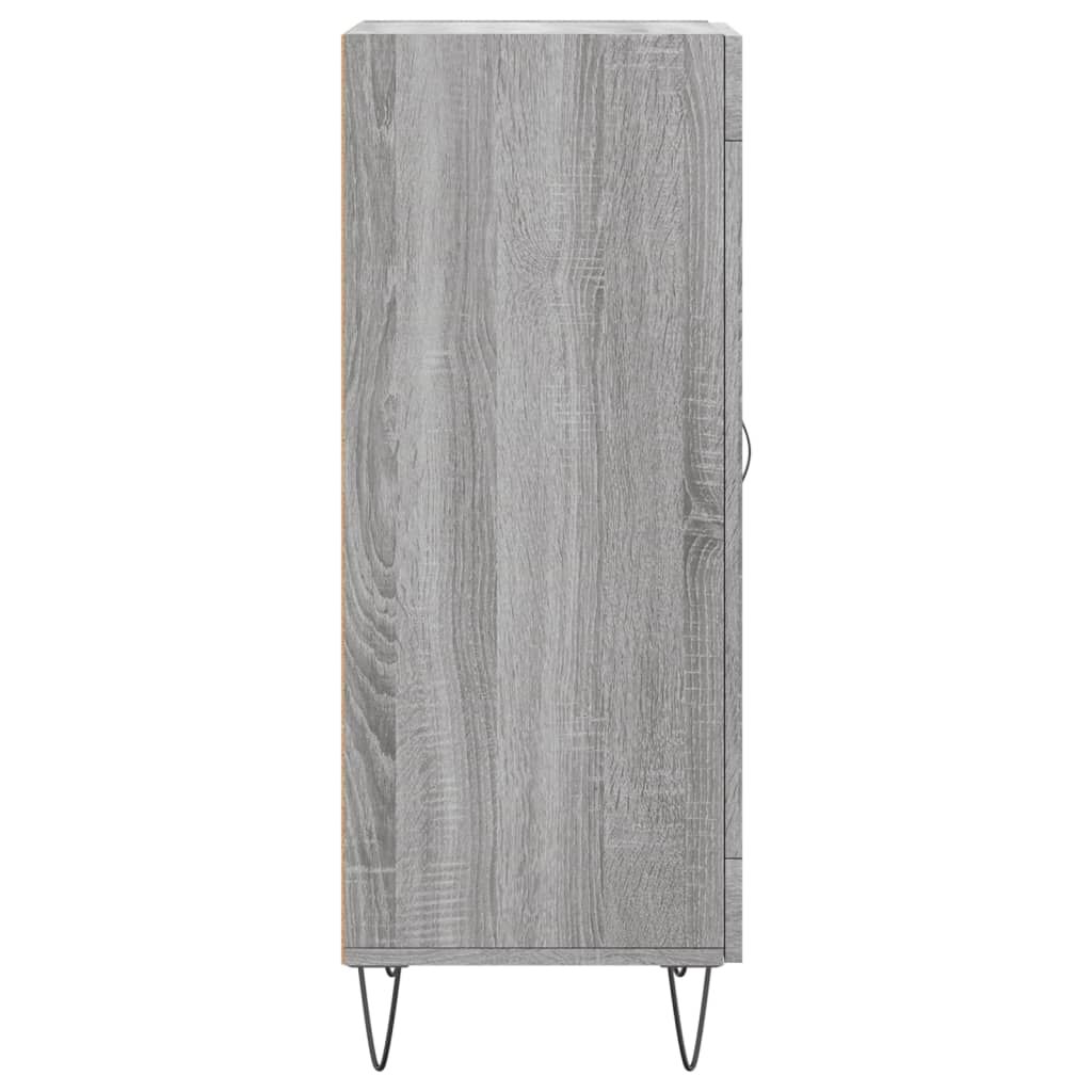 vidaXL Ντουλάπι Γκρι Sonoma 34,5x34x90 εκ. από Επεξεργασμένο Ξύλο