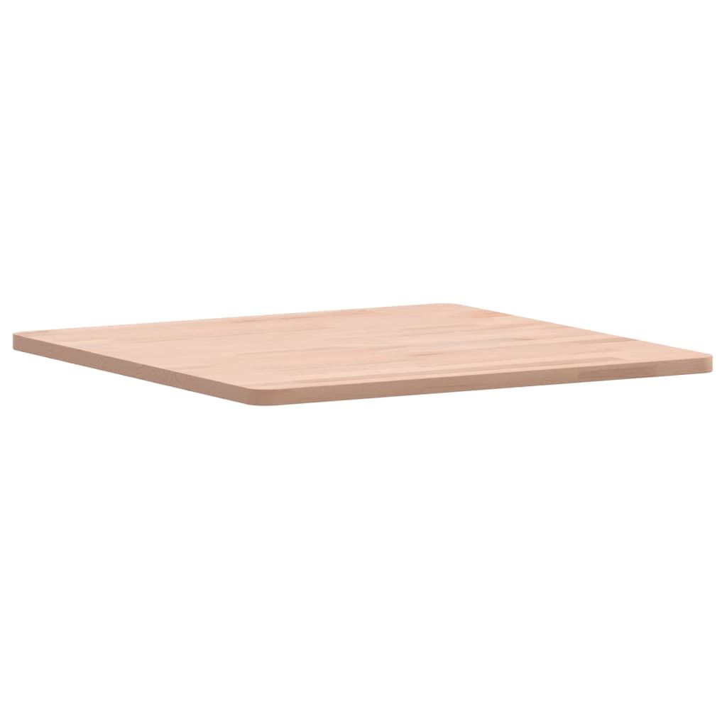 vidaXL Επιφάνεια Τραπεζιού Τετράγωνη 50x50x1,5 εκ. Μασίφ Ξύλο Οξιάς
