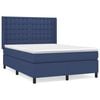 vidaXL &Kappa;&rho;&epsilon;&beta;ά&tau;&iota; Boxspring &mu;&epsilon; &Sigma;&tau;&rho;ώ&mu;&alpha; &Mu;&pi;&lambda;&epsilon; 140x190 &epsilon;&kappa;. &Upsilon;&phi;&alpha;&sigma;&mu;ά&tau;&iota;&nu;&omicron;