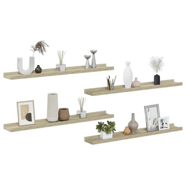 vidaXL &Rho;ά&phi;&iota;&alpha; &Tau;&omicron;ί&chi;&omicron;&upsilon; 4 &tau;&epsilon;&mu;. Sonoma &Delta;&rho;&upsilon;&sigmaf; 80 x 9 x 3 &epsilon;&kappa;.