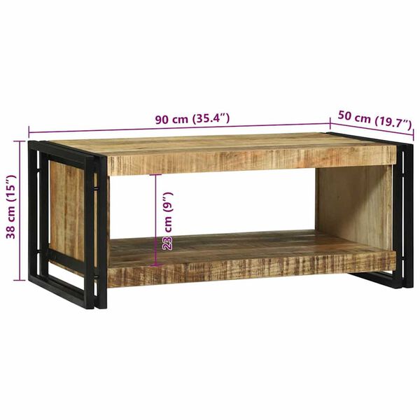 vidaXL Τραπεζάκι σαλονιού 90 x 50 x 38 εκ