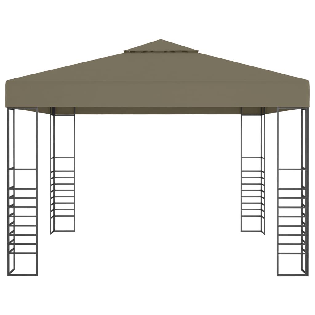 vidaXL Τέντα Εκδηλώσεων Κήπου Taupe 3 x 3 μ. 180 γρ/μ²