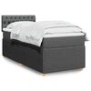 vidaXL &Kappa;&rho;&epsilon;&beta;ά&tau;&iota; Boxspring &mu;&epsilon; &Sigma;&tau;&rho;ώ&mu;&alpha; &Sigma;&kappa;&omicron;ύ&rho;&omicron; &Gamma;&kappa;&rho;&iota; 90x190 &epsilon;&kappa;. &Upsilon;&phi;&alpha;&sigma;&mu;ά&tau;&iota;&nu;&omicron;