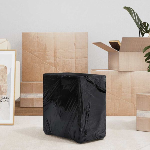 vidaXL Stretch Film 6 τεμάχια Μαύρο 30 μm 50 cm x 300 m
