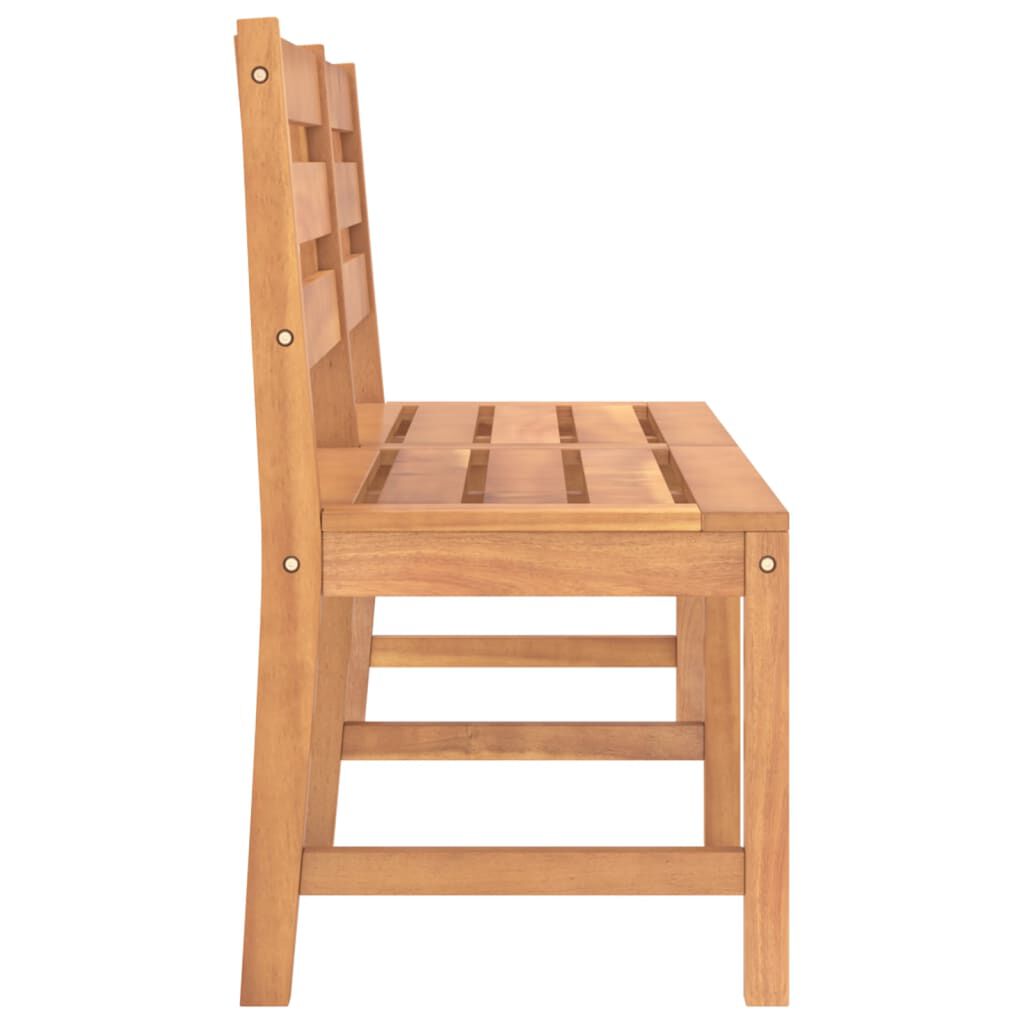 vidaXL Παγκάκι Κήπου 150 εκ. από Μασίφ Ξύλο Teak