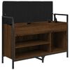 vidaXL Παπουτσοθήκη Καφέ Δρυς 85,5x32x57,5 εκ. από Επεξεργασμένο Ξύλο