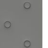 vidaXL Πάνελ Τοίχου 12 τεμ. Γκρι 60 x 30 εκ. 2,16 μ² Συνθετικό Δέρμα