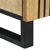 vidaXL Ντουλάπι Μπάνιου με ράφι Καφέ και Μαύρο 38 x 33.5 x 58 εκ.
