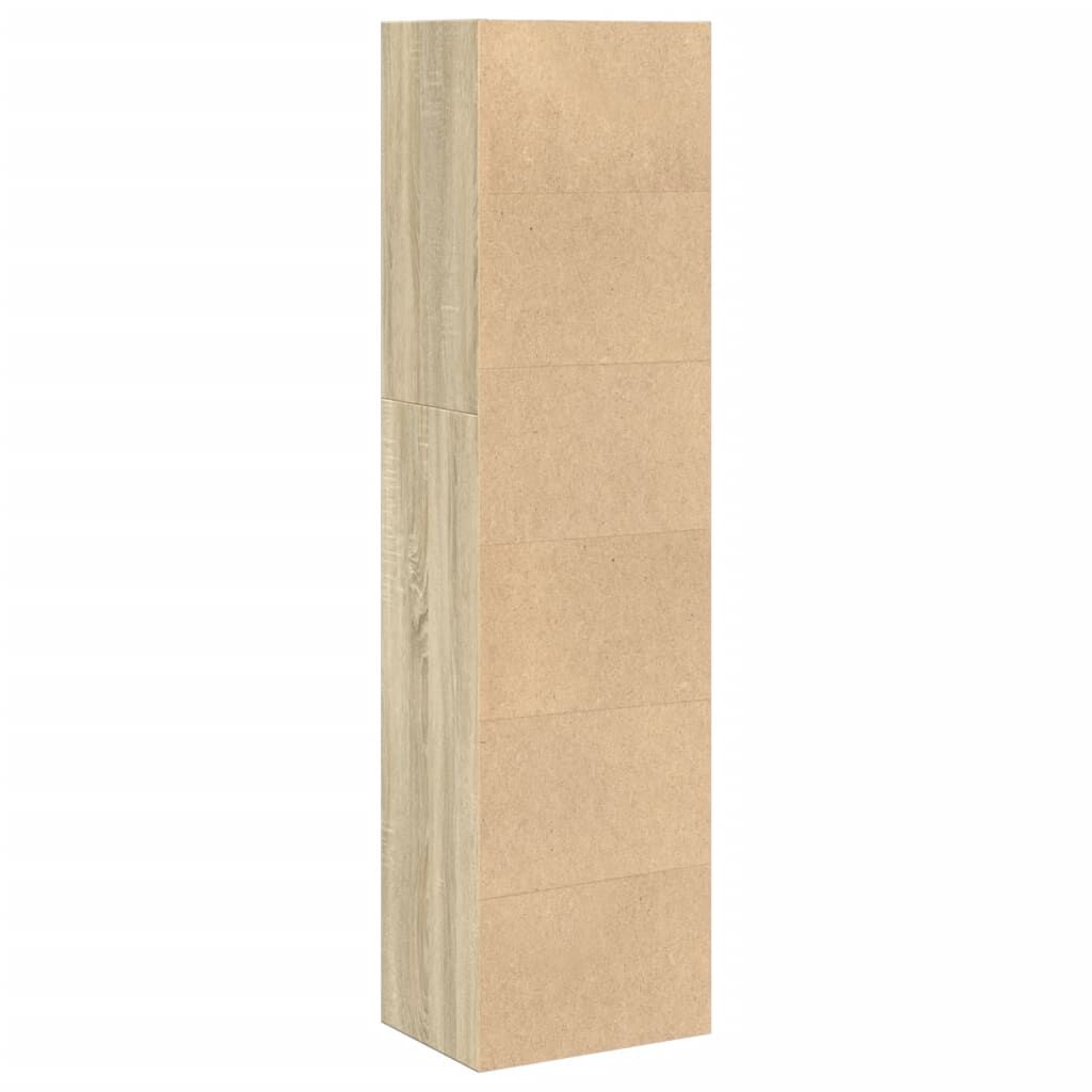 vidaXL Βιβλιοθήκη Sonoma Δρυς 40x30x152 εκ. από Επεξεργασμένο Ξύλο