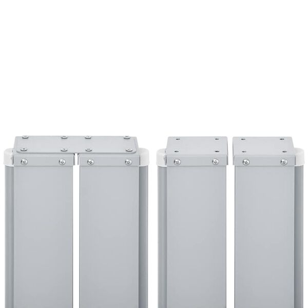 vidaXL Σκίαστρο Πλαϊνό Συρόμενο Ανθρακί 140 x 600 εκ.