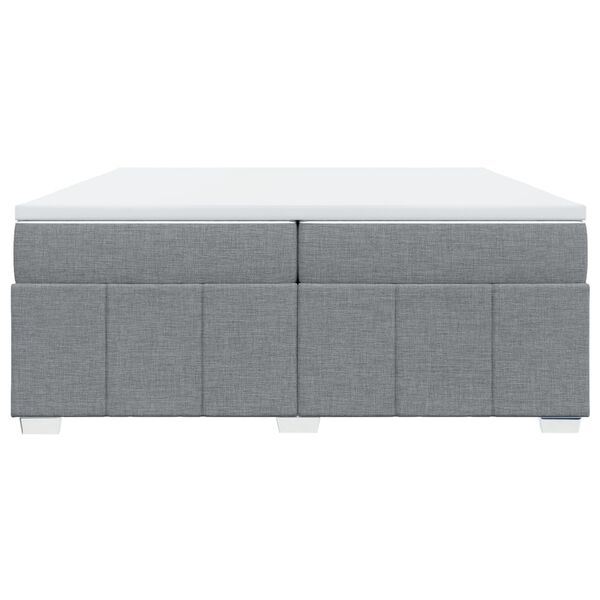 vidaXL &Kappa;&rho;&epsilon;&beta;ά&tau;&iota; Boxspring &mu;&epsilon; &Sigma;&tau;&rho;ώ&mu;&alpha; &Alpha;&nu;&omicron;&iota;&chi;&tau;ό &Gamma;&kappa;&rho;&iota; 200x200 &epsilon;&kappa;. &Upsilon;&phi;&alpha;&sigma;&mu;ά&tau;&iota;&nu;&omicron;