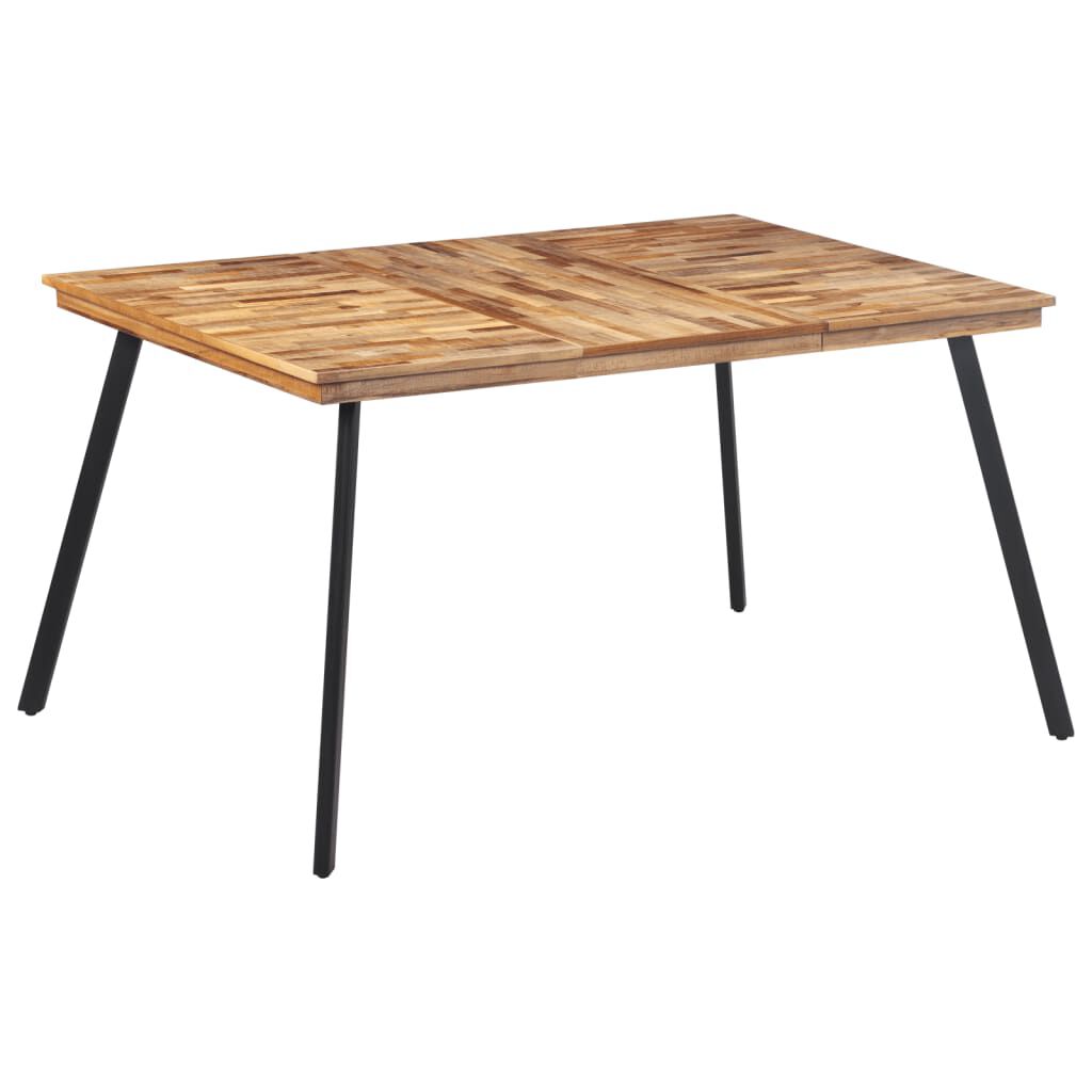 vidaXL Τραπεζαρία 148 x 97 x 76 εκ. από Μασίφ Ξύλο Teak