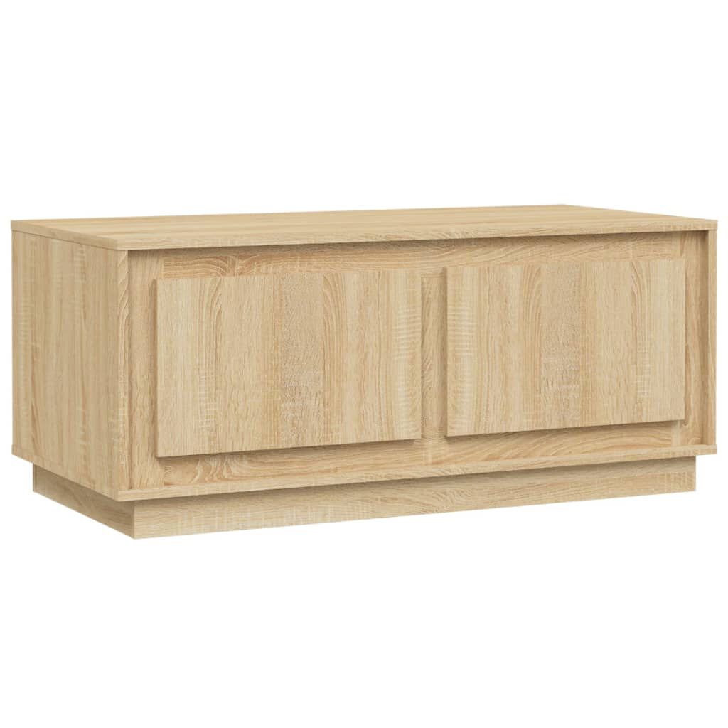 vidaXL Τραπεζάκι Σαλονιού Sonoma Δρυς 102x50x44 εκ. Επεξεργασμένο Ξύλο