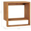 vidaXL Κρεμάστρα Τοίχου για Πετσέτες 35x20x35 εκ. από Μασίφ Ξύλο Teak