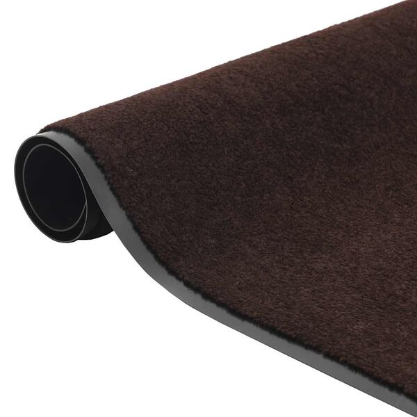 vidaXL Πατάκι Εισόδου Καφέ 115 x 200 εκ.