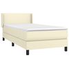 vidaXL &Kappa;&rho;&epsilon;&beta;ά&tau;&iota; Boxspring &mu;&epsilon; &Sigma;&tau;&rho;ώ&mu;&alpha; &Kappa;&rho;&epsilon;&mu; 90x190 &epsilon;&kappa;. &alpha;&pi;ό &Sigma;&upsilon;&nu;&theta;&epsilon;&tau;&iota;&kappa;ό &Delta;έ&rho;&mu;&alpha;
