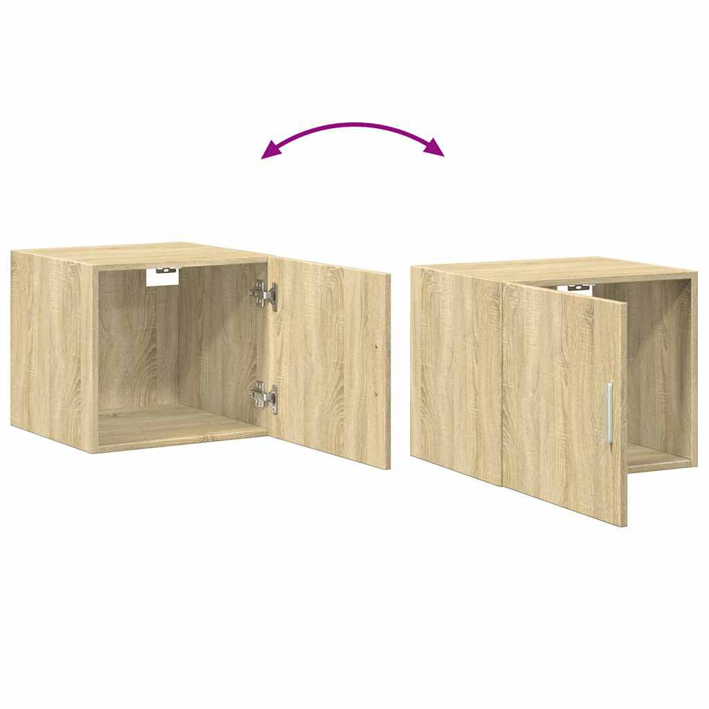 vidaXL Ντουλάπι Αποθήκευσης Στενό Δρυς 50x42,5x225 εκ. Επεξεργ. Ξύλο