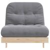 vidaXL &Kappa;&alpha;&nu;&alpha;&pi;έ&sigmaf; &Kappa;&rho;&epsilon;&beta;ά&tau;&iota; Futon &mu;&epsilon; &Sigma;&tau;&rho;ώ&mu;&alpha; 90x206x11 &epsilon;&kappa;. &Mu;&alpha;&sigma;ί&phi; &Xi;ύ&lambda;&omicron; &Pi;&epsilon;ύ&kappa;&omicron;&upsilon;